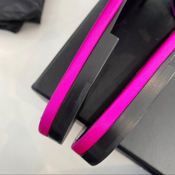 39 9 Saint Laurent Tribute Nu Pieds Slide Sandals - Picture 7 of 16